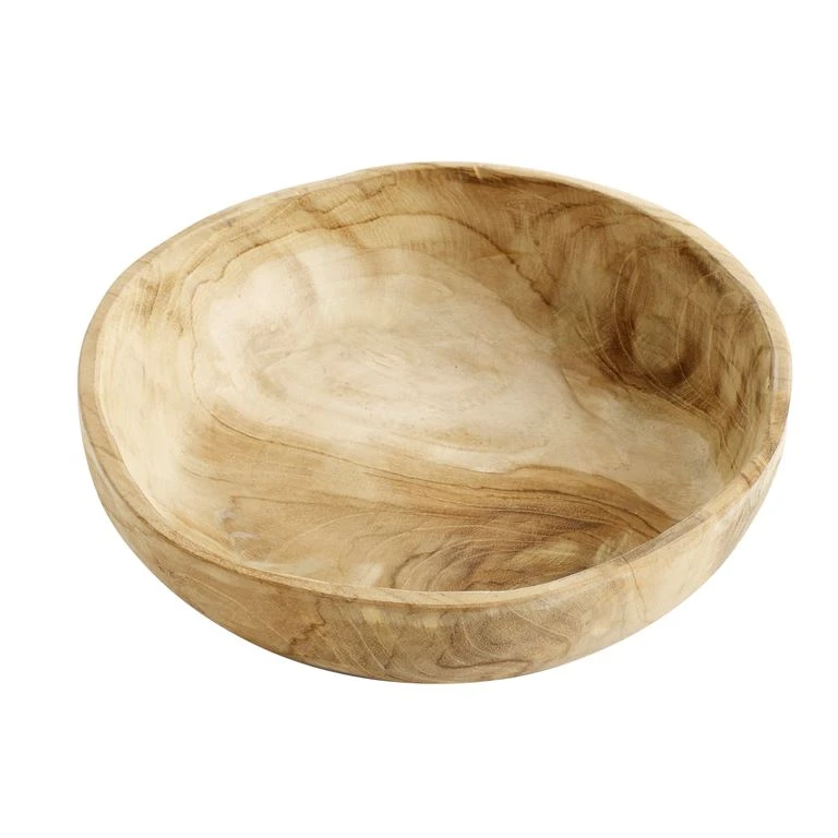 Muubs Aiko Skål, Teaktræ, Ø19 Cm 2 Muubs Aiko Skål, Teaktræ, Ø19 Cm - Billede 2