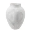 Riflet Vase, Hvid, H27 Cm