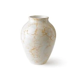 Natura Vase, Kalk/ Brun, 20 Cm