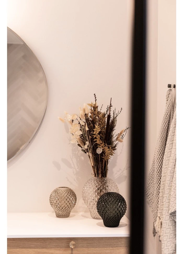 Selene Vase, Grey 2 Selene Vase, Grey - Billede 2