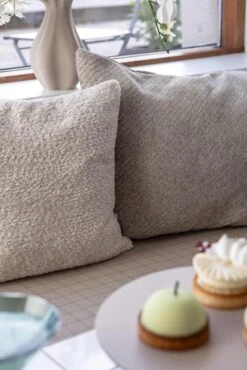 Herringbone Pude, Cloudy Grey, 50x70 Cm -Salling Butik 5714243013615 4