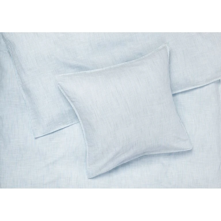 Juna Monochrome Sengesæt, Lyseblå/ Hvid, 140x220 Cm 2 Juna Monochrome Sengesæt, Lyseblå/ Hvid, 140x220 Cm - Billede 2