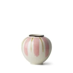 Kähler Canvas Vase, Rosa, 15 Cm