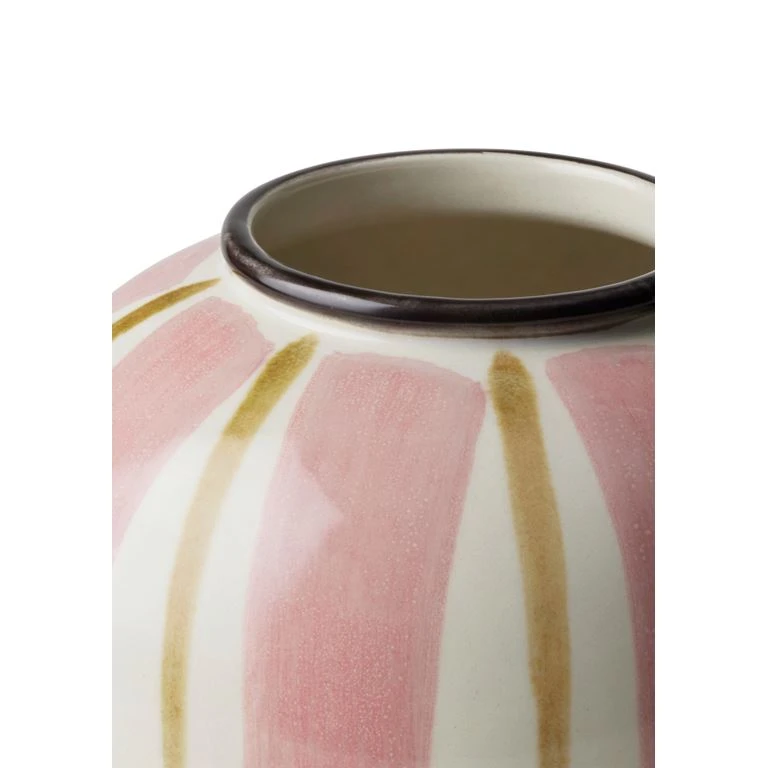 Kähler Canvas Vase, Rosa, 15 Cm 2 Kähler Canvas Vase, Rosa, 15 Cm - Billede 2