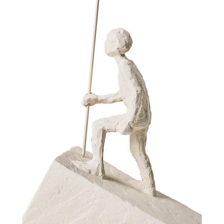 Kähler Astro Stenbuk Skulptur, Hvid 3 Kähler Astro Stenbuk Skulptur, Hvid - Billede 3