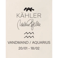 Kähler Astro Vandmand Skulptur, Hvid 10 Kähler Astro Vandmand Skulptur, Hvid -Salling Butik 693510 3