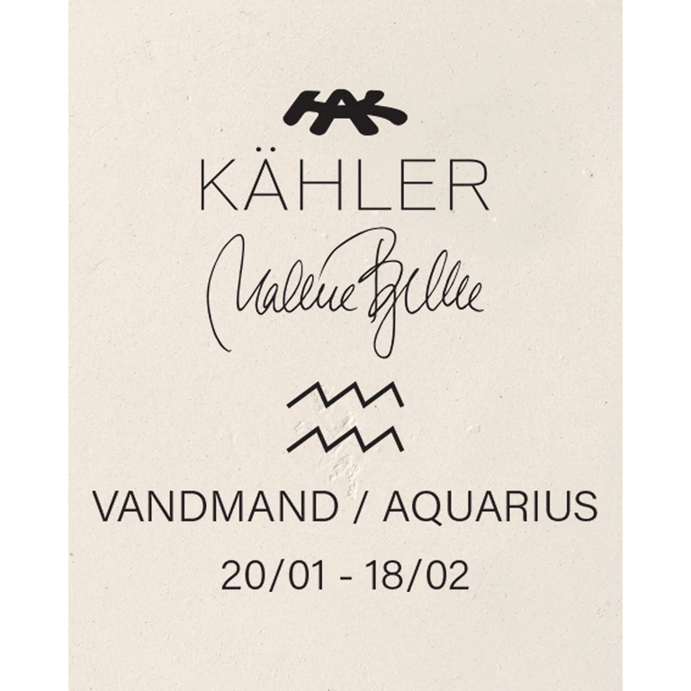 Kähler Astro Vandmand Skulptur, Hvid 4 Kähler Astro Vandmand Skulptur, Hvid - Billede 4