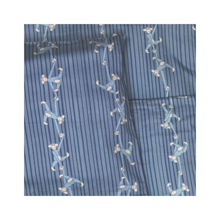 Kay Bojesen Babies Abe Babysengelinned, Blå, 70x100 Cm 2 Kay Bojesen Babies Abe Babysengelinned, Blå, 70x100 Cm - Billede 2