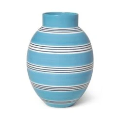 Kähler Omaggio Nuovo Vase, Blå, H30 Cm