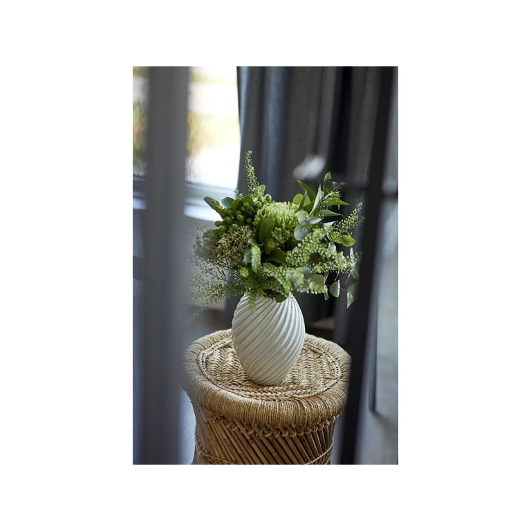 Morsø River Vase, Hvid, 21 Cm 3 Morsø River Vase, Hvid, 21 Cm - Billede 3