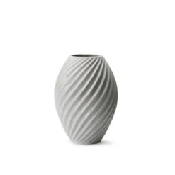 Morsø River Vase, Hvid, 21 Cm