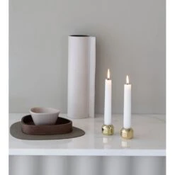 LIND DNA Silhouette 2-pak Lysestage 34, Forgyldt -Salling Butik 991572 2