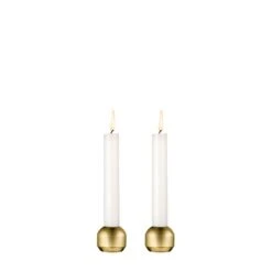 LIND DNA Silhouette 2-pak Lysestage 34, Forgyldt