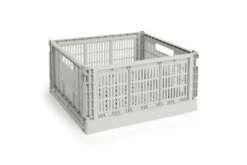 Hay Colour Crate Square Large Kasse, Grey