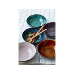 BITZ Salatskål, Sort/Grøn, Ø30 Cm 5 BITZ Salatskål, Sort/Grøn, Ø30 Cm -Salling Butik bitz salatskaal oe30 cm sort groen 2