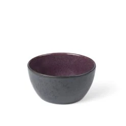 BITZ Skål, Sort/Lilla, 12 Cm