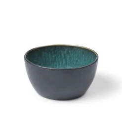 BITZ Skål, Sort/Grøn, 14 Cm