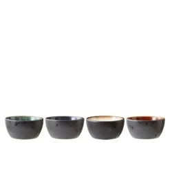 BITZ Skålesæt, Sort, Ø10 Cm