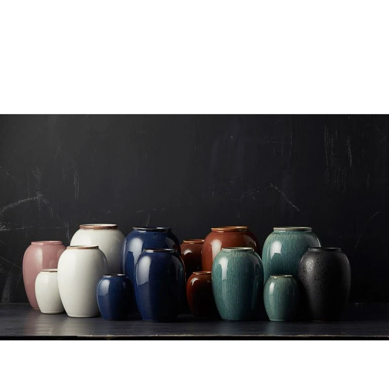 BITZ Vase, Mørkeblå, 25 Cm 2 BITZ Vase, Mørkeblå, 25 Cm - Billede 2