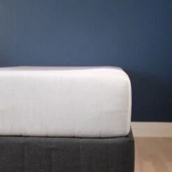 Jerseylagen, Hvid, 90x200x45 Cm