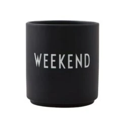 Design Letters Favorite Kop, Weekend, Sort