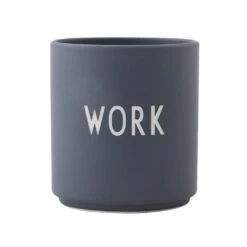 Design Letters Favorite Kop, Work, Grå