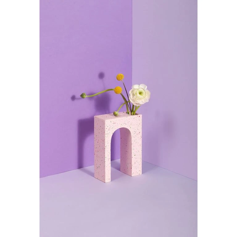 Doiy Acquedotto Single Vase, Lyserød 4 Doiy Acquedotto Single Vase, Lyserød - Billede 4