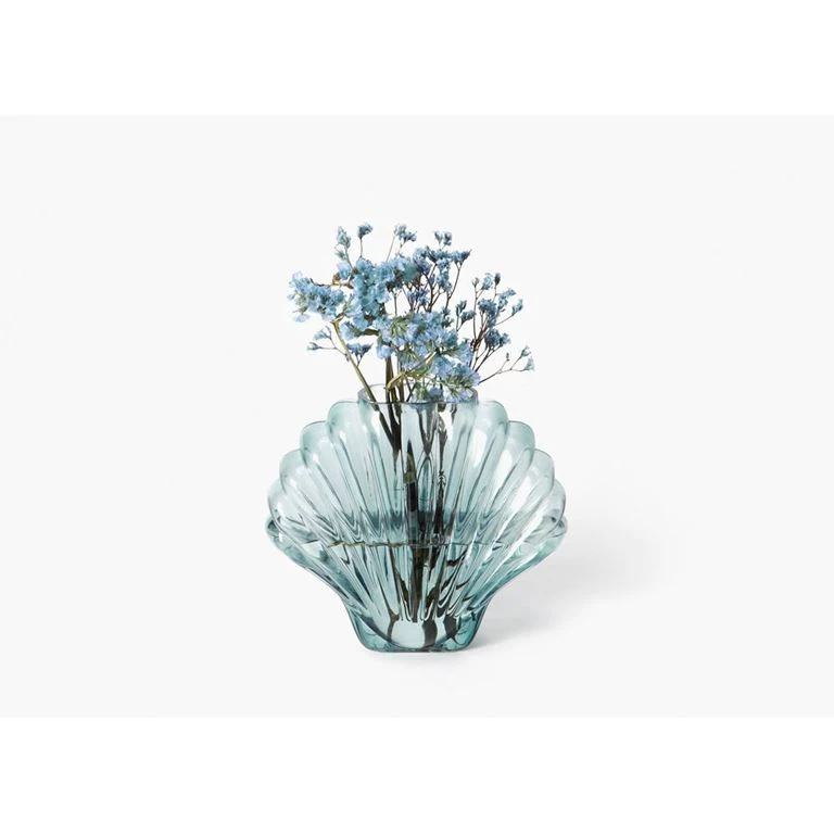 Doiy Seashell Vase, Blå 2 Doiy Seashell Vase, Blå - Billede 2