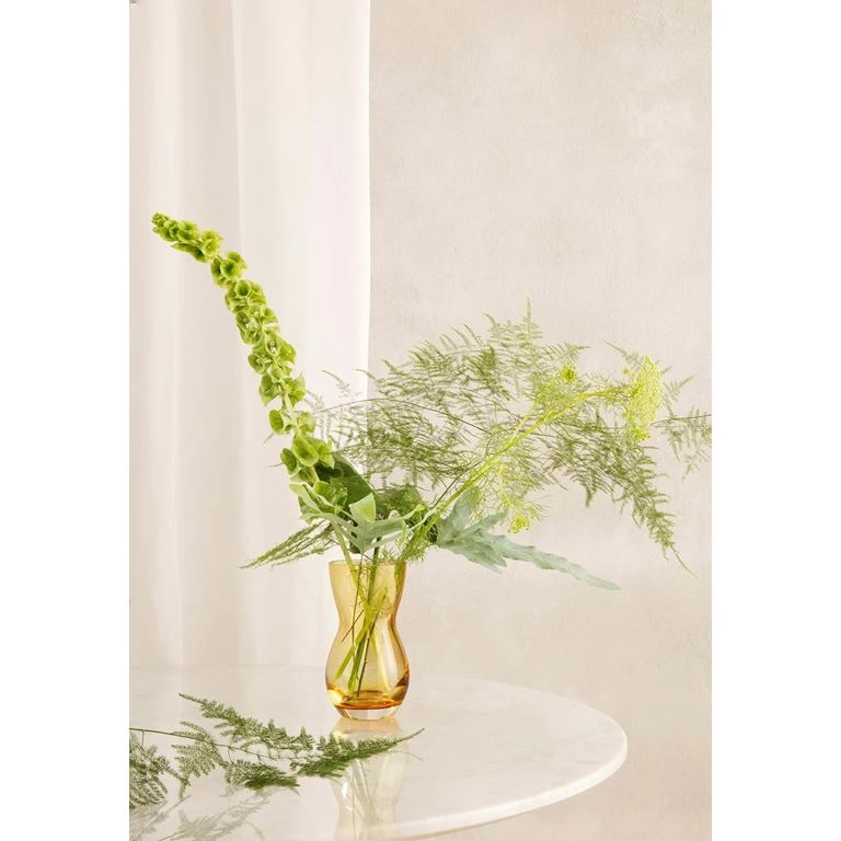 Holmegaard Calabas Vase, Amber 4 Holmegaard Calabas Vase, Amber - Billede 4