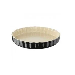 Le Creuset Tærteform, Sort, Ø28 Cm