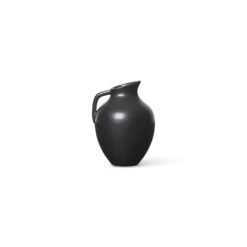 Ferm LIVING Ary Mini Vase, Charcoal, H: 10 Cm