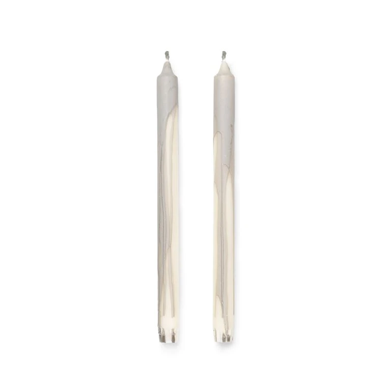 Ferm LIVING Dryp Stearinlys, Beige 1 Ferm LIVING Dryp Stearinlys, Beige