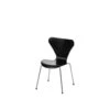 Fritz Hansen Miniature 3107 Stol, Sort