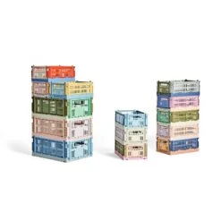 Hay Colour Crate Mix Kasse, Pudder, Small 7 Hay Colour Crate Mix Kasse, Pudder, Small -Salling Butik hay colour crate mix family 03