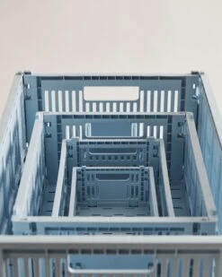 Hay Colour Crate Large Kasse, Soft Blue -Salling Butik hay colour crate soft blue 02