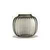 Holmegaard Primula Oval Vase, Smoke, 17,5 Cm