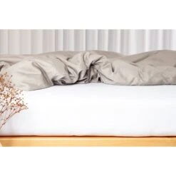 Gots Jersey Boxlagen, Hvid, 180x200x35 Cm 7 Gots Jersey Boxlagen, Hvid, 180x200x35 Cm -Salling Butik jersey boxlagen stemning1 4