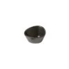 LIND DNA Curve Stoneware Skål, Small, Black