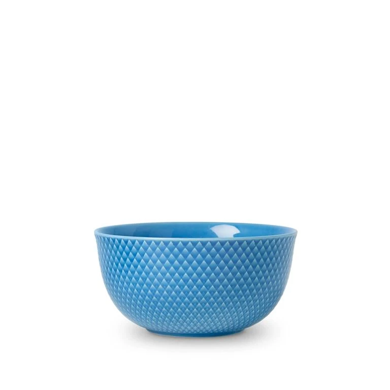 Lyngby Porcelæn Rhombe Color Serveringsskål, Blå, Ø17,5 Cm 1 Lyngby Porcelæn Rhombe Color Serveringsskål, Blå, Ø17,5 Cm