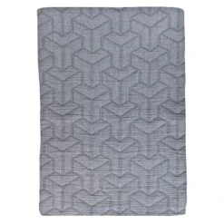 Mette Ditmer Trio Sengetæppe, Mørkegrå, 220x250 Cm