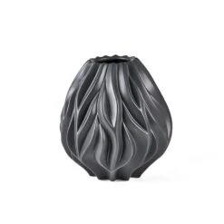 Morsø Flame Vase, Sort, 23 Cm