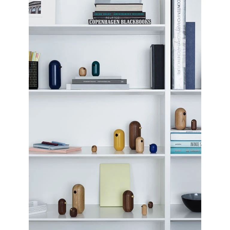 Normann Copenhagen Little Bird Figur, Egetræ 4 Normann Copenhagen Little Bird Figur, Egetræ - Billede 4