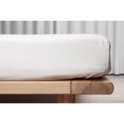 Percale Boxlagen, Hvid, 90x200 Cm