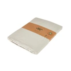 Percale Boxlagen, Sand, 140x200 Cm -Salling Butik percale boxlagen sand emballage 1
