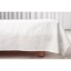 Percale Glat Lagen, Hvid, 150x260 Cm