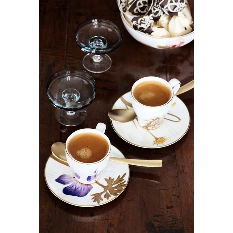 Royal Copenhagen Flora Højhankskop Med Underkop, Snerle, 27 Cl 2 Royal Copenhagen Flora Højhankskop Med Underkop, Snerle, 27 Cl - Billede 2