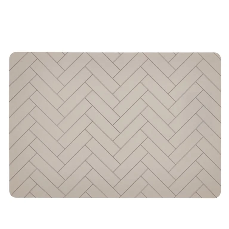 Södahl Tiles Dækkeserviet, Beige, 33x48 Cm 1 Södahl Tiles Dækkeserviet, Beige, 33x48 Cm