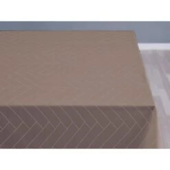 Södahl Tiles Damaskdug, Taupe, Ø160 Cm