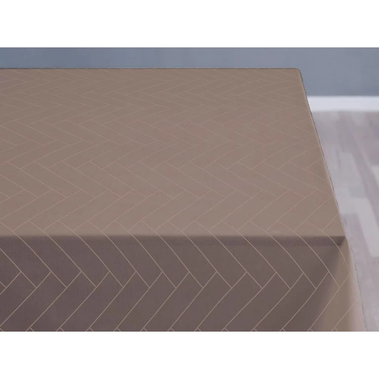 Södahl Tiles Damaskdug, Taupe, 140x220 Cm 1 Södahl Tiles Damaskdug, Taupe, 140x220 Cm