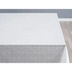 Södahl Refined Organic Damaskdug, Hvid, 140x270 Cm